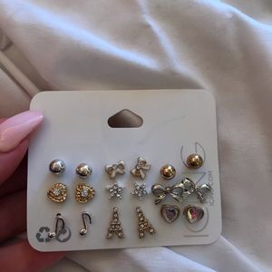 earring pack of 12